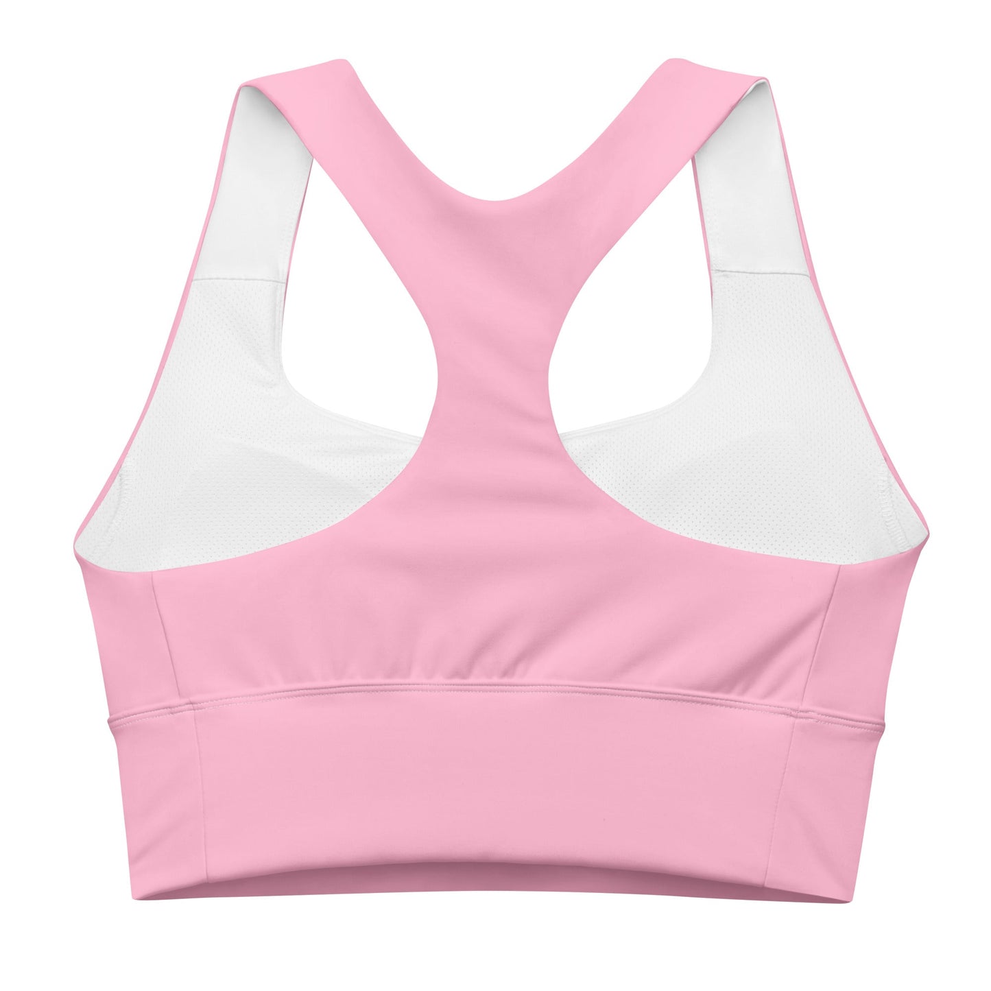 Recycelter Longline - Sport - BH in Cotton Candy - YogaStylz