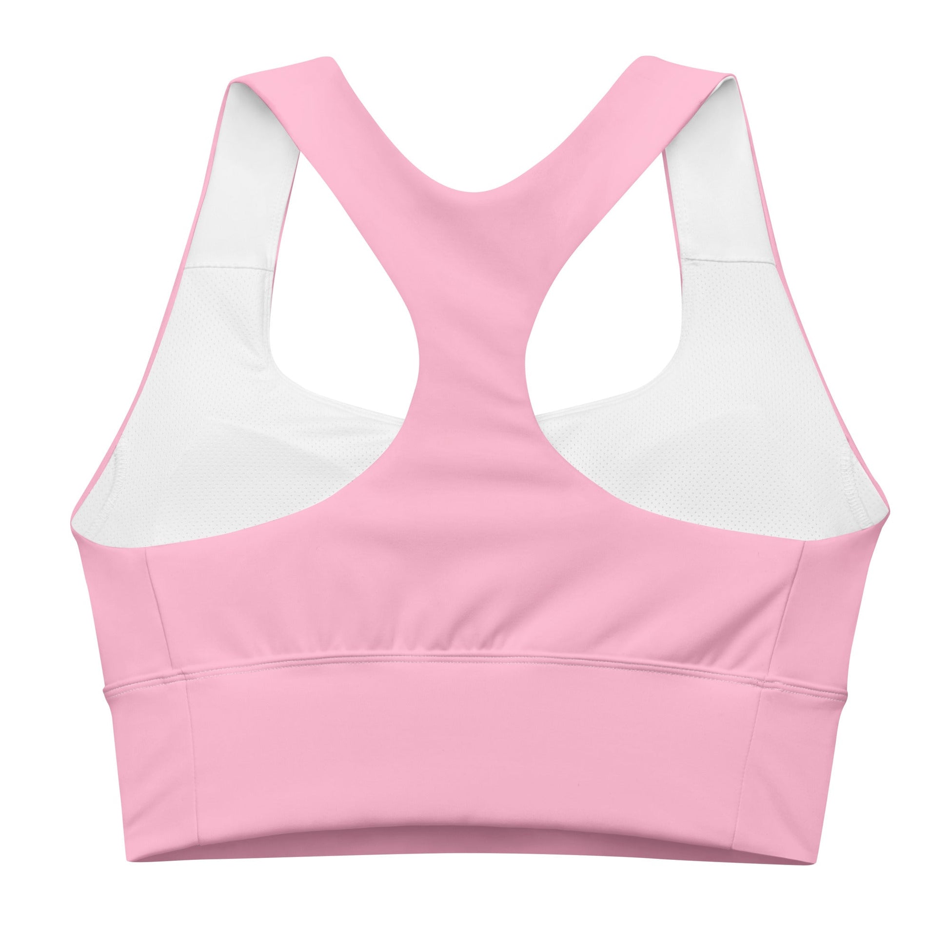 Recycelter Longline - Sport - BH in Cotton Candy - YogaStylz