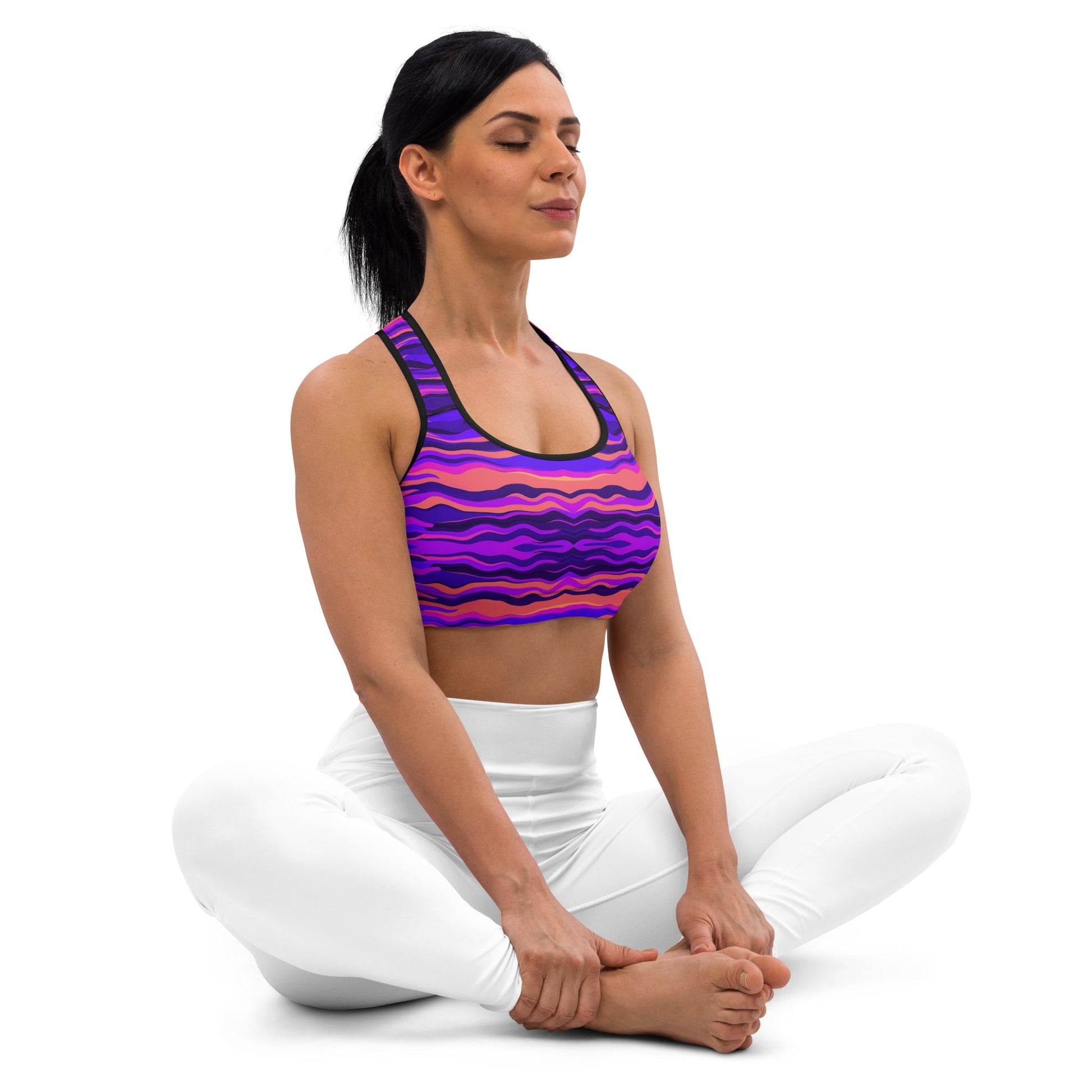 Sport - BH im Psychedelischen Design - YogaStylz