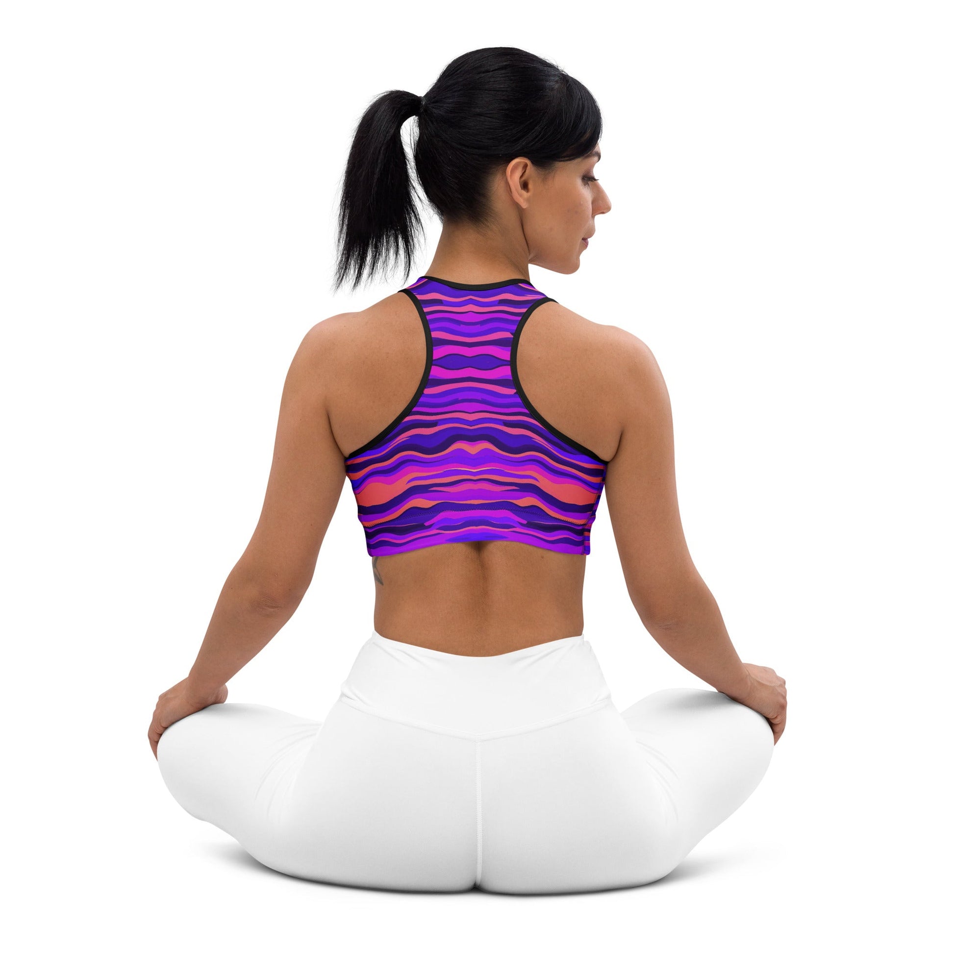 Sport - BH im Psychedelischen Design - YogaStylz