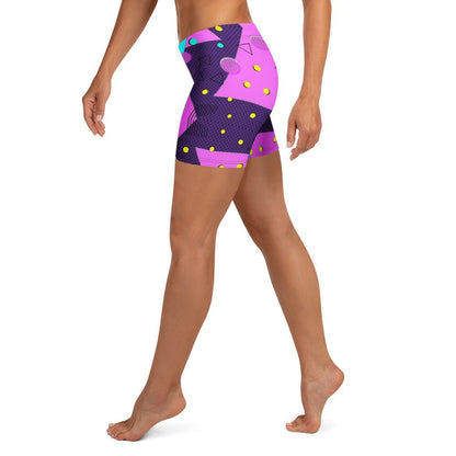 Sport - Shorts im Bunten Design - YogaStylz