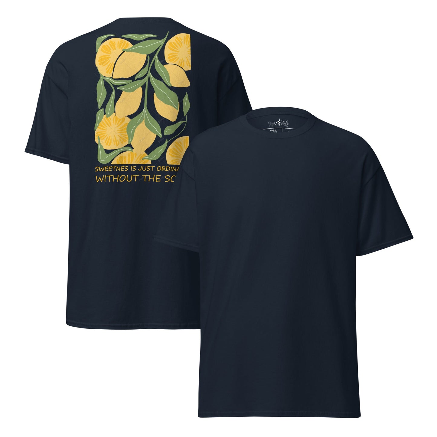 Süße ist nichts Besonderes – Backprint T-Shirt Unisex – Streetwear Spruchshirt – 100 % Baumwolle - YogaStylz