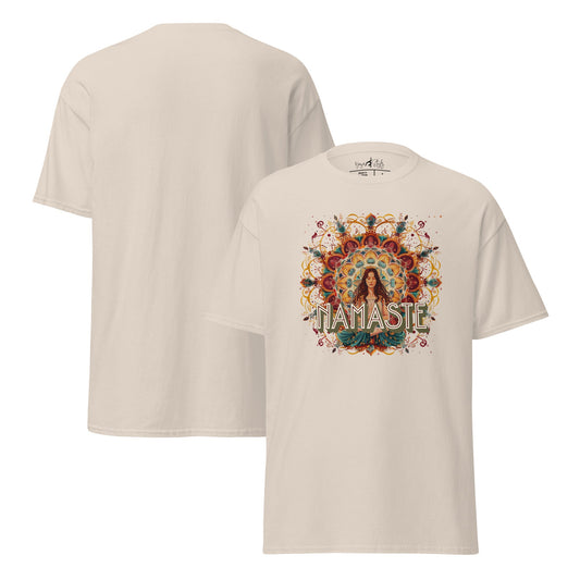 T-Shirt Achtsamkeit & Meditation – Spirituelles Unisex Shirt aus Baumwolle – Yoga & Mindful Design - Klassisches Unisex T-Shirt - YogaStylz
