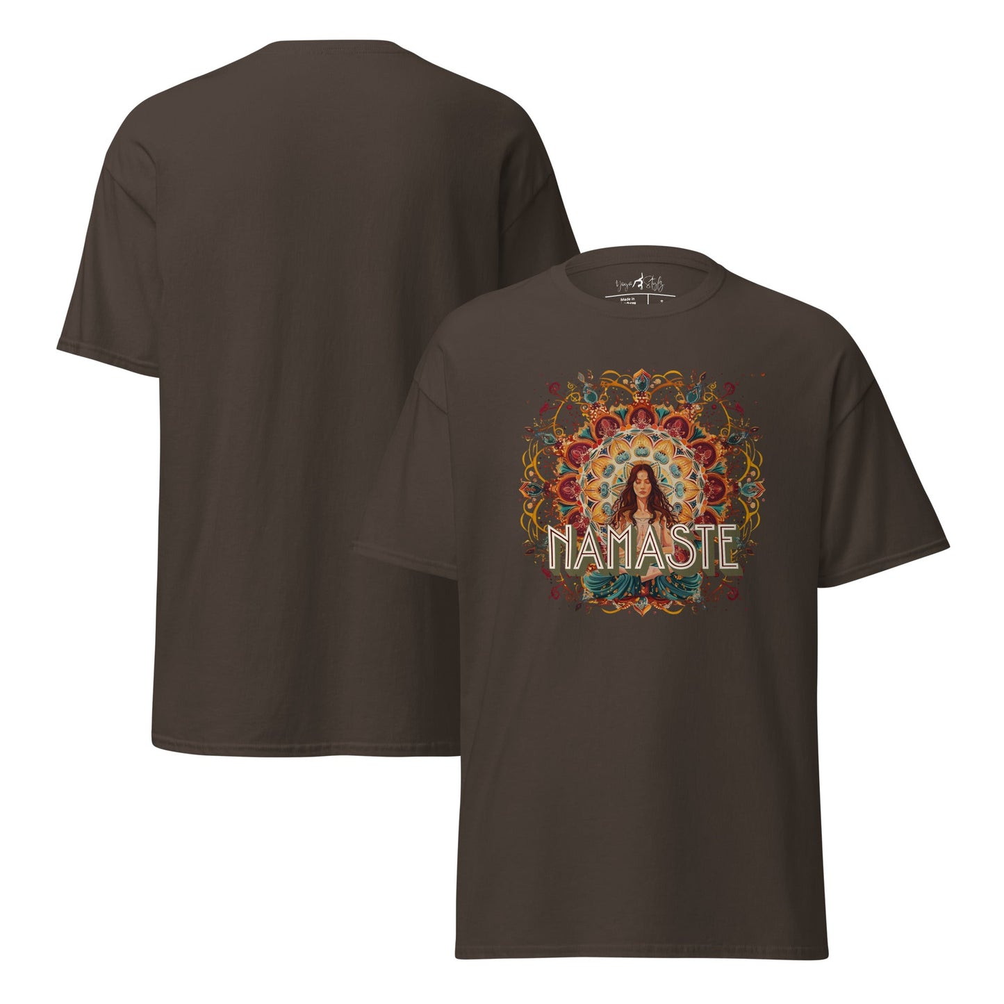 T-Shirt Achtsamkeit & Meditation – Spirituelles Unisex Shirt aus Baumwolle – Yoga & Mindful Design - Klassisches Unisex T-Shirt - YogaStylz