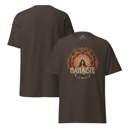T-Shirt Achtsamkeit & Meditation – Spirituelles Unisex Shirt aus Baumwolle – Yoga & Mindful Design - Klassisches Unisex T-Shirt - YogaStylz