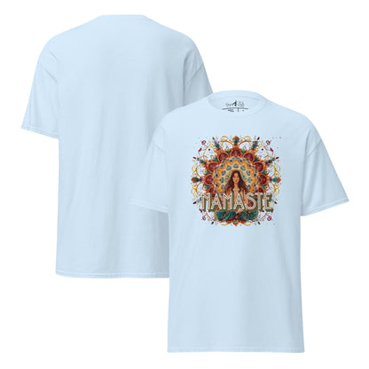 T-Shirt Achtsamkeit & Meditation – Spirituelles Unisex Shirt aus Baumwolle – Yoga & Mindful Design - Klassisches Unisex T-Shirt - YogaStylz