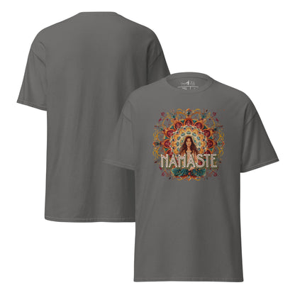 T-Shirt Achtsamkeit & Meditation – Spirituelles Unisex Shirt aus Baumwolle – Yoga & Mindful Design - Klassisches Unisex T-Shirt - YogaStylz