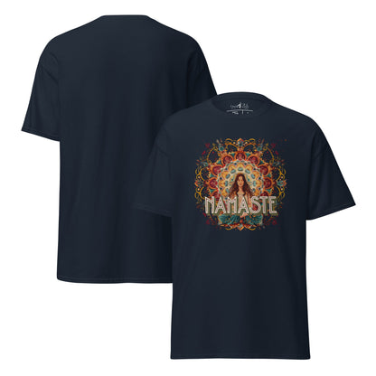 T-Shirt Achtsamkeit & Meditation – Spirituelles Unisex Shirt aus Baumwolle – Yoga & Mindful Design - Klassisches Unisex T-Shirt - YogaStylz