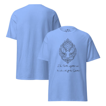 T-Shirt Lotus Zen – Unisex Meditation Shirt – Achtsamkeit & Yoga Design aus Baumwolle – Spirituelles Geschenk - YogaStylz