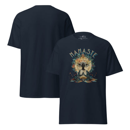 T-Shirt Namaste Boho Yoga – Spirituelles Unisex Shirt – Achtsamkeit & Baumwolle – Yoga Geschenk - Klassisches Unisex T-Shirt - YogaStylz