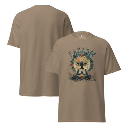 T-Shirt Namaste Boho Yoga – Spirituelles Unisex Shirt – Achtsamkeit & Baumwolle – Yoga Geschenk - Klassisches Unisex T-Shirt - YogaStylz