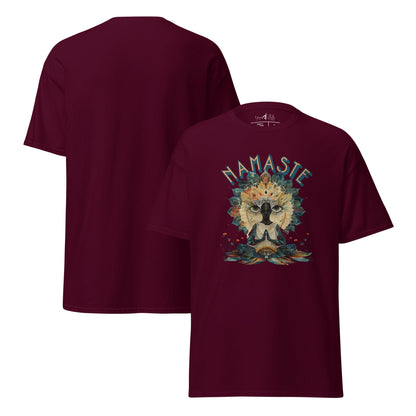 T-Shirt Namaste Boho Yoga – Spirituelles Unisex Shirt – Achtsamkeit & Baumwolle – Yoga Geschenk - Klassisches Unisex T-Shirt - YogaStylz
