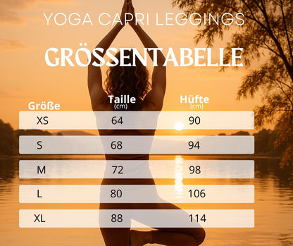 Tribal Sun Capri - Leggings – Energie & Stil in perfekter Balance - YogaStylz