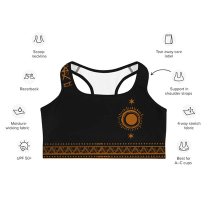 Tribal Sun Sport - BH – Energie & Komfort im Flow - YogaStylz
