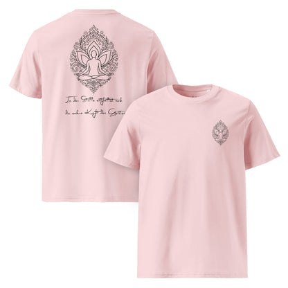 Unisex - Bio - Baumwoll - T-Shirt Lotus - Zen - YogaStylz