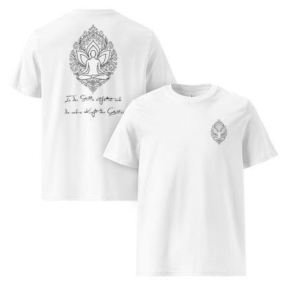 Unisex - Bio - Baumwoll - T-Shirt Lotus - Zen - YogaStylz
