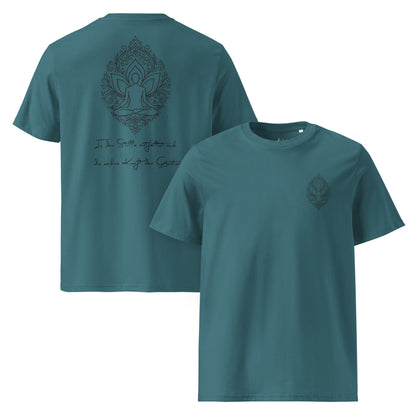 Unisex - Bio - Baumwoll - T-Shirt Lotus - Zen - YogaStylz