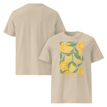 Unisex - Bio - Baumwoll - T-Shirt Süße ist nichts Besonderes – ohne das Saure! - YogaStylz