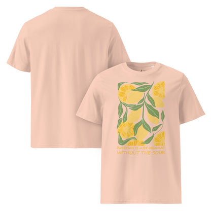 Unisex - Bio - Baumwoll - T-Shirt Süße ist nichts Besonderes – ohne das Saure! - YogaStylz