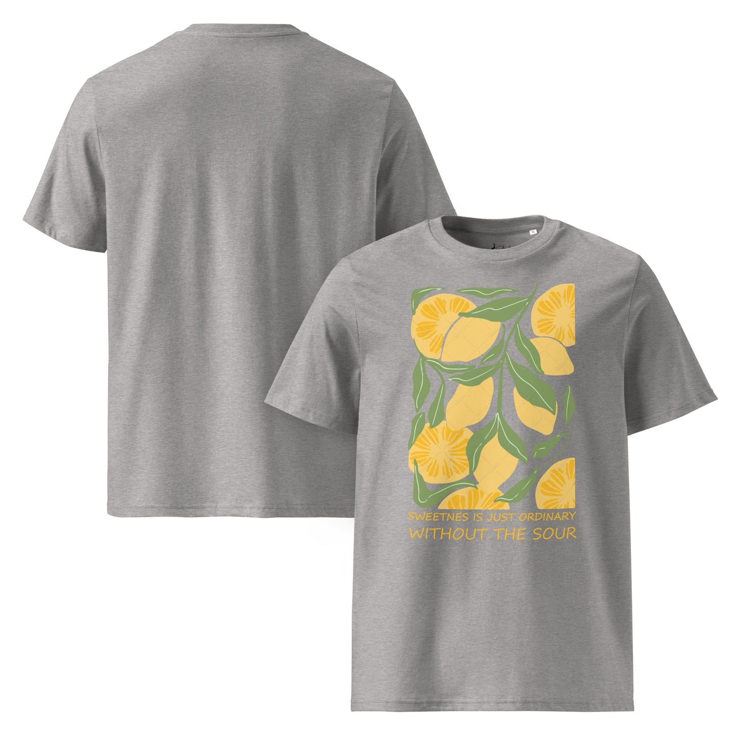 Unisex - Bio - Baumwoll - T-Shirt Süße ist nichts Besonderes – ohne das Saure! - YogaStylz