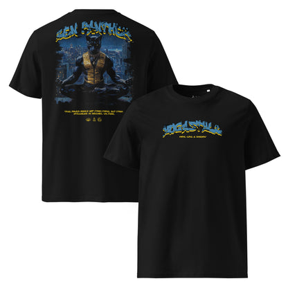 Unisex - Bio - Baumwoll - T-Shirt "ZEN PANTHER" - YogaStylz