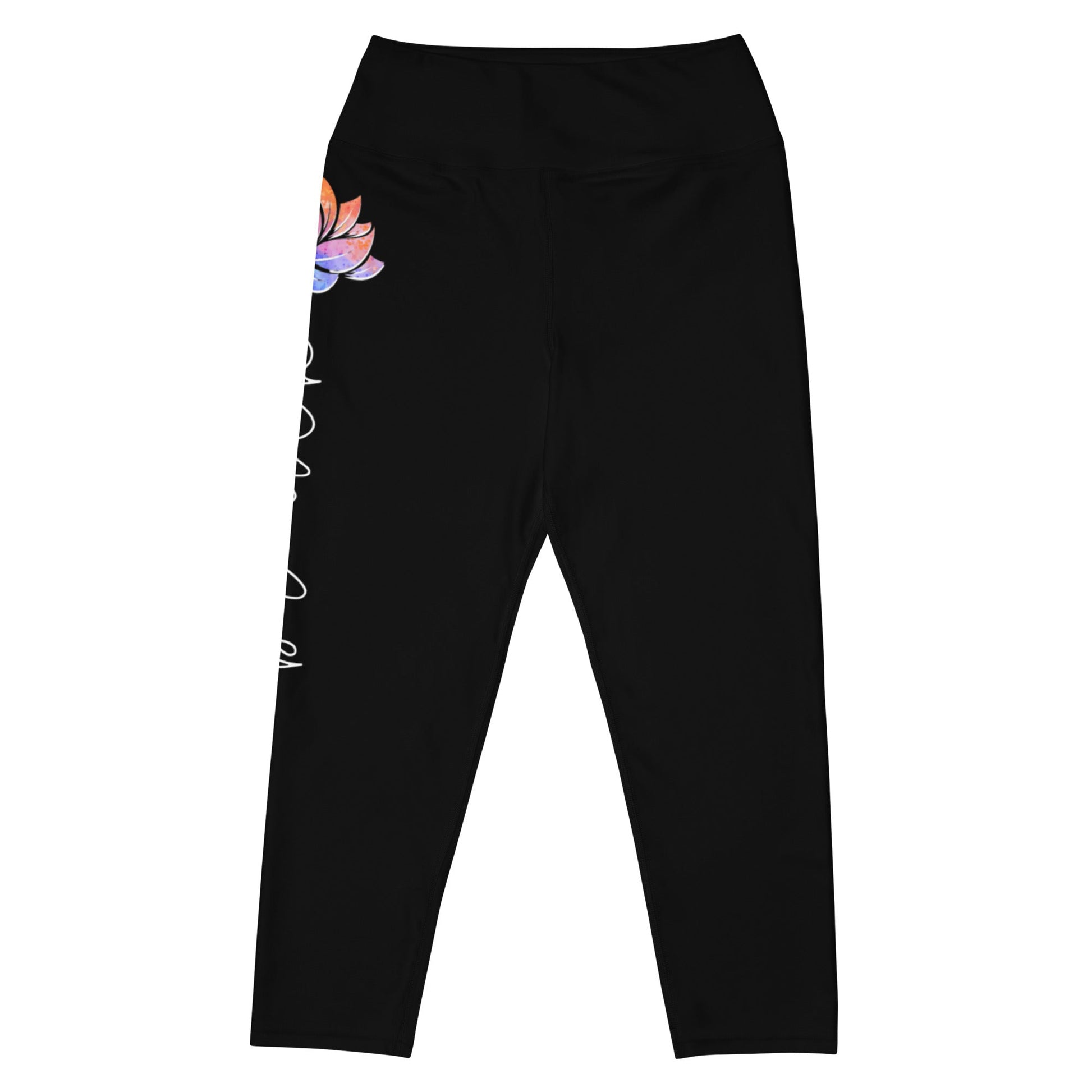 Yoga - Capri - Leggings im Breathe - Lotus Design - YogaStylz