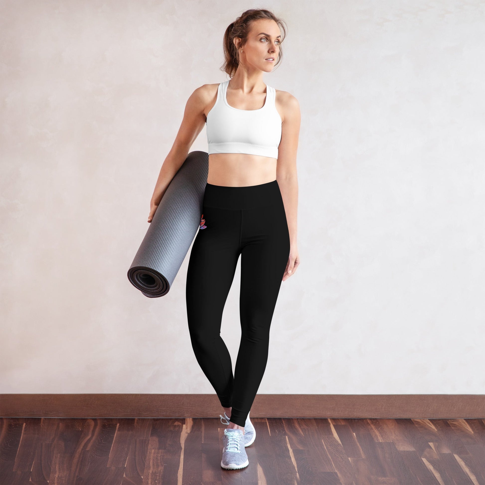 Yoga - Leggings im Breathe - Lotus Design - YogaStylz
