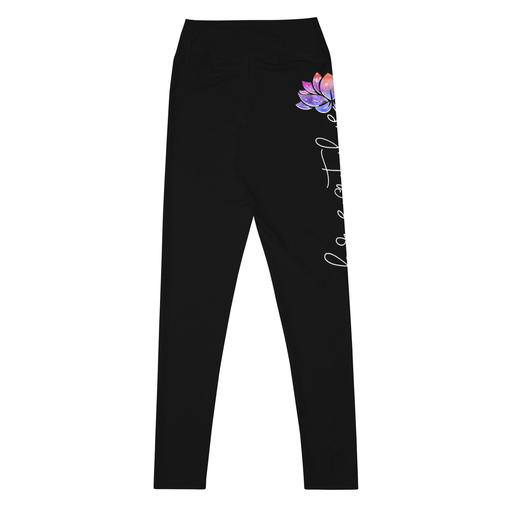 Yoga - Leggings im Breathe - Lotus Design - YogaStylz