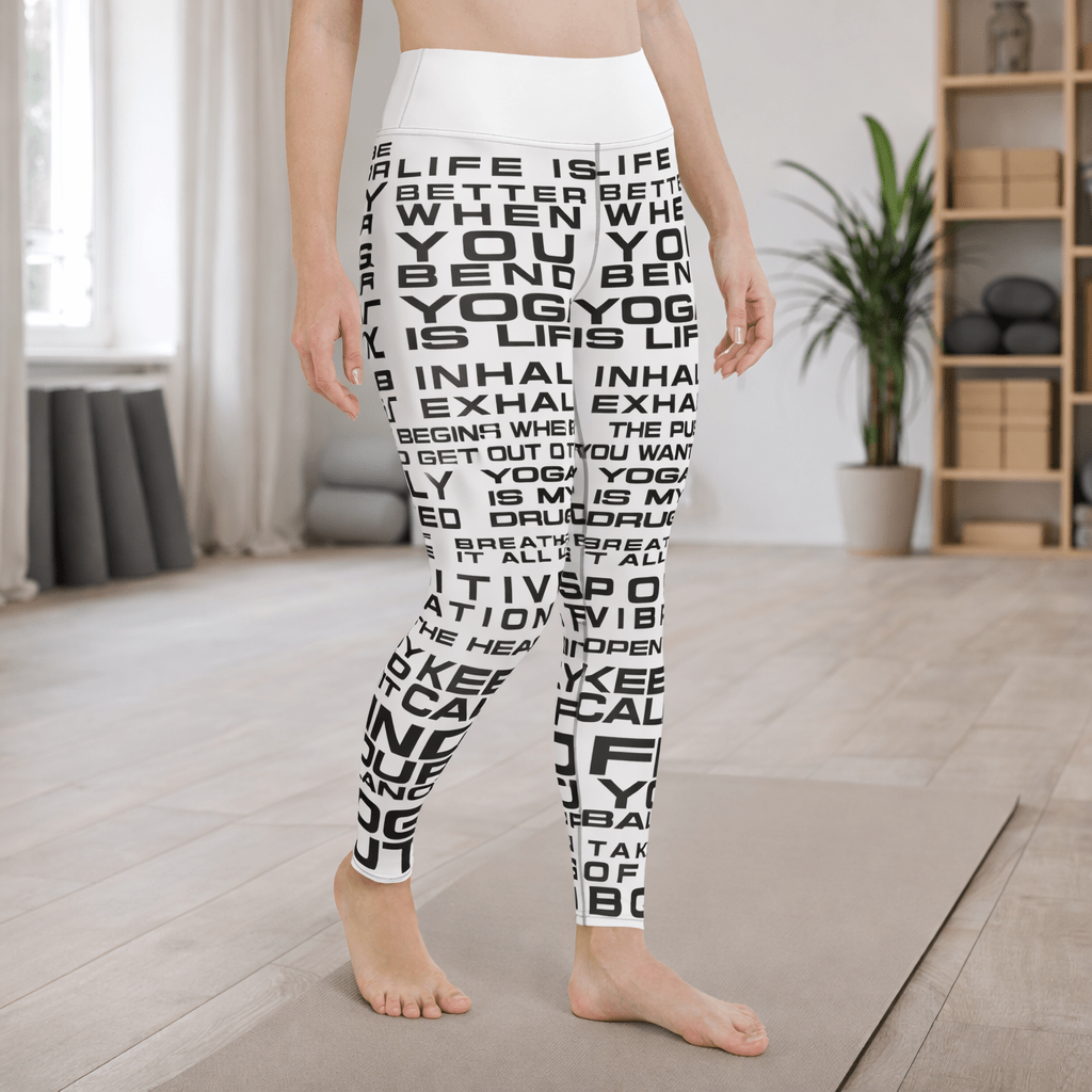 Yoga - Leggings mit inspirierenden Affirmationen - YogaStylz