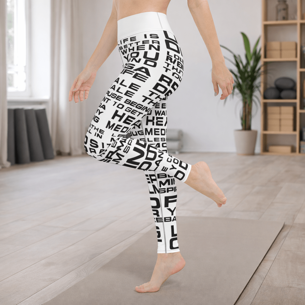 Yoga - Leggings mit inspirierenden Affirmationen - YogaStylz