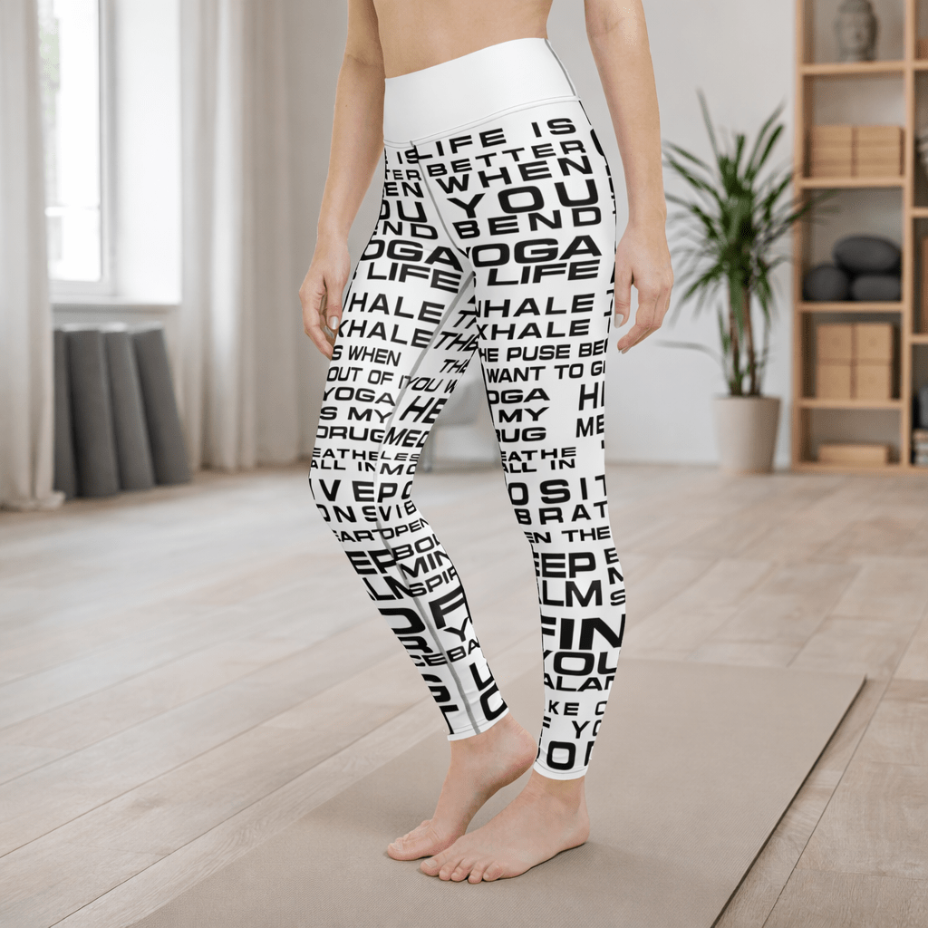 Yoga - Leggings mit inspirierenden Affirmationen - YogaStylz