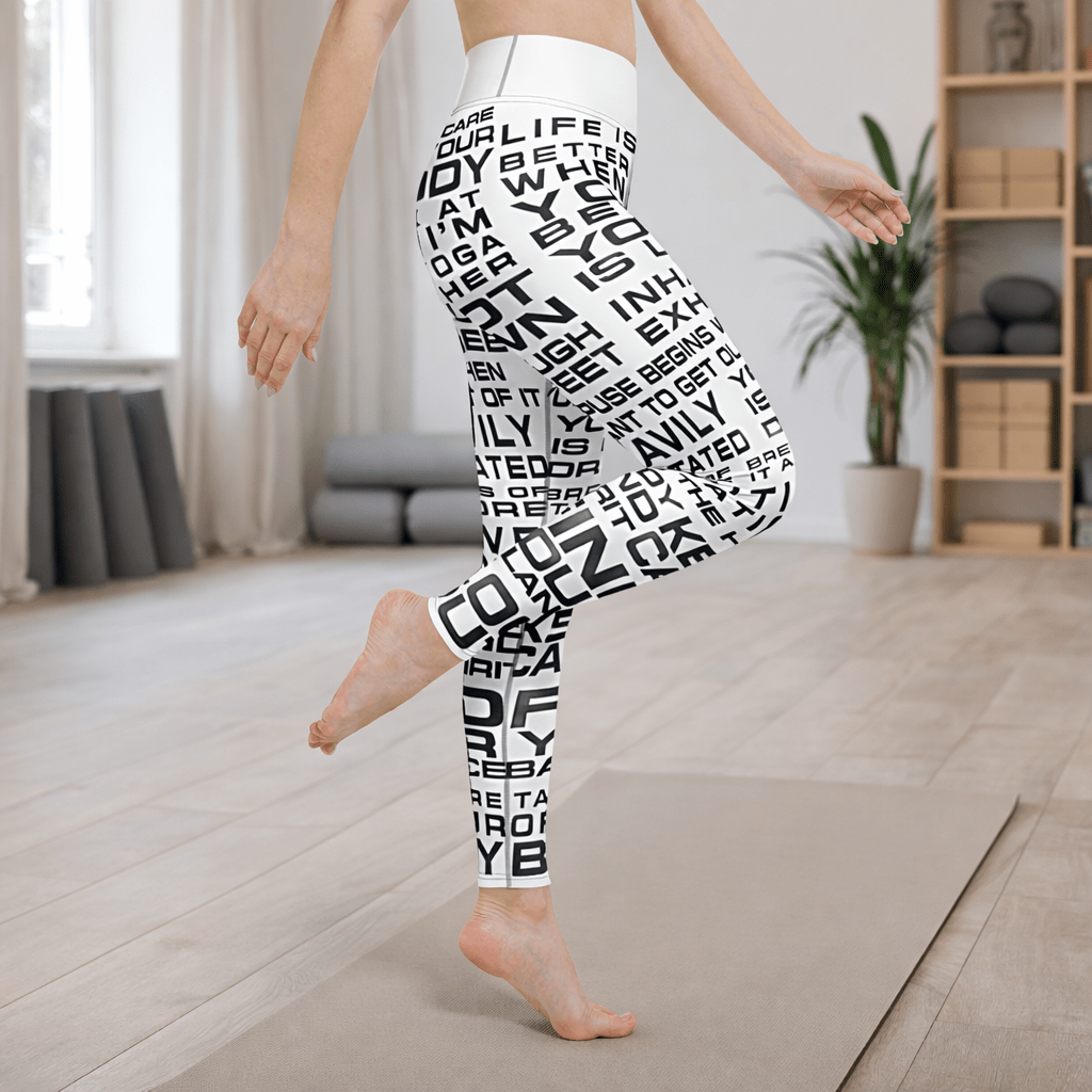 Yoga - Leggings mit inspirierenden Affirmationen - YogaStylz