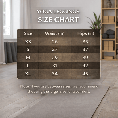 Yoga - Leggings mit inspirierenden Affirmationen - YogaStylz