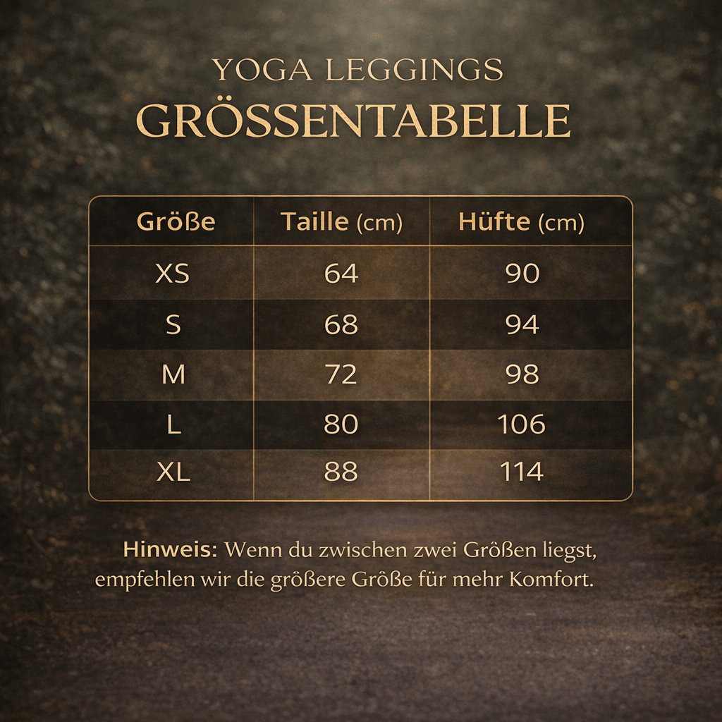 Yoga Leggings mit Sonnen Tribal - Design – Hoher Bund & weiches Stretch Material - YogaStylz