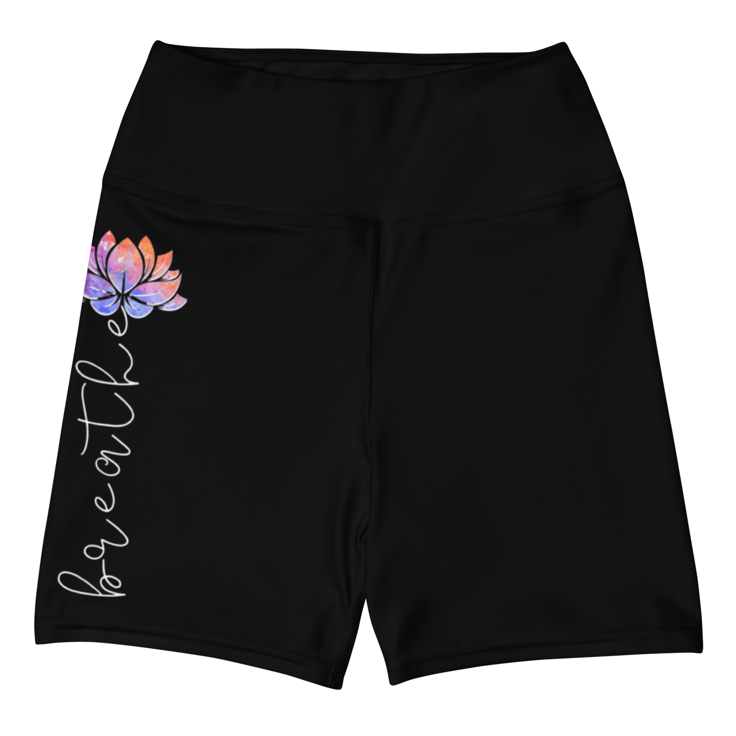Yoga - Shorts im Breathe - Lotus - Design - YogaStylz